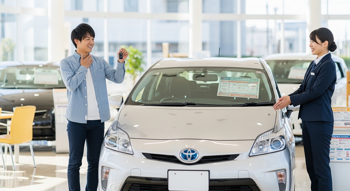 プリウスの特徴を活かし埼玉で審査に絶対通るように対策!カーマッチさいたま見沼店が指南